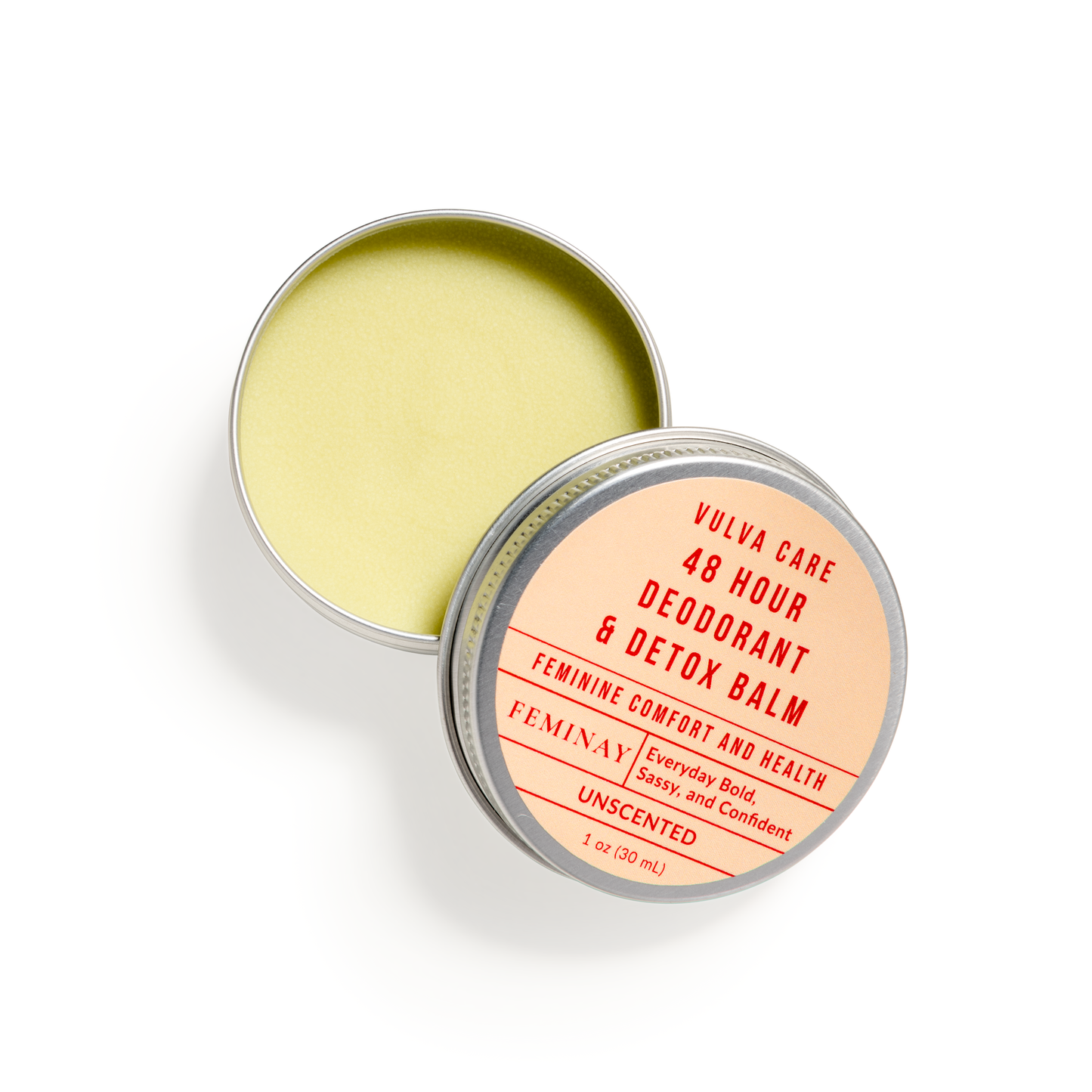 Feminine 48 Hour Deodorant and Detox Balm