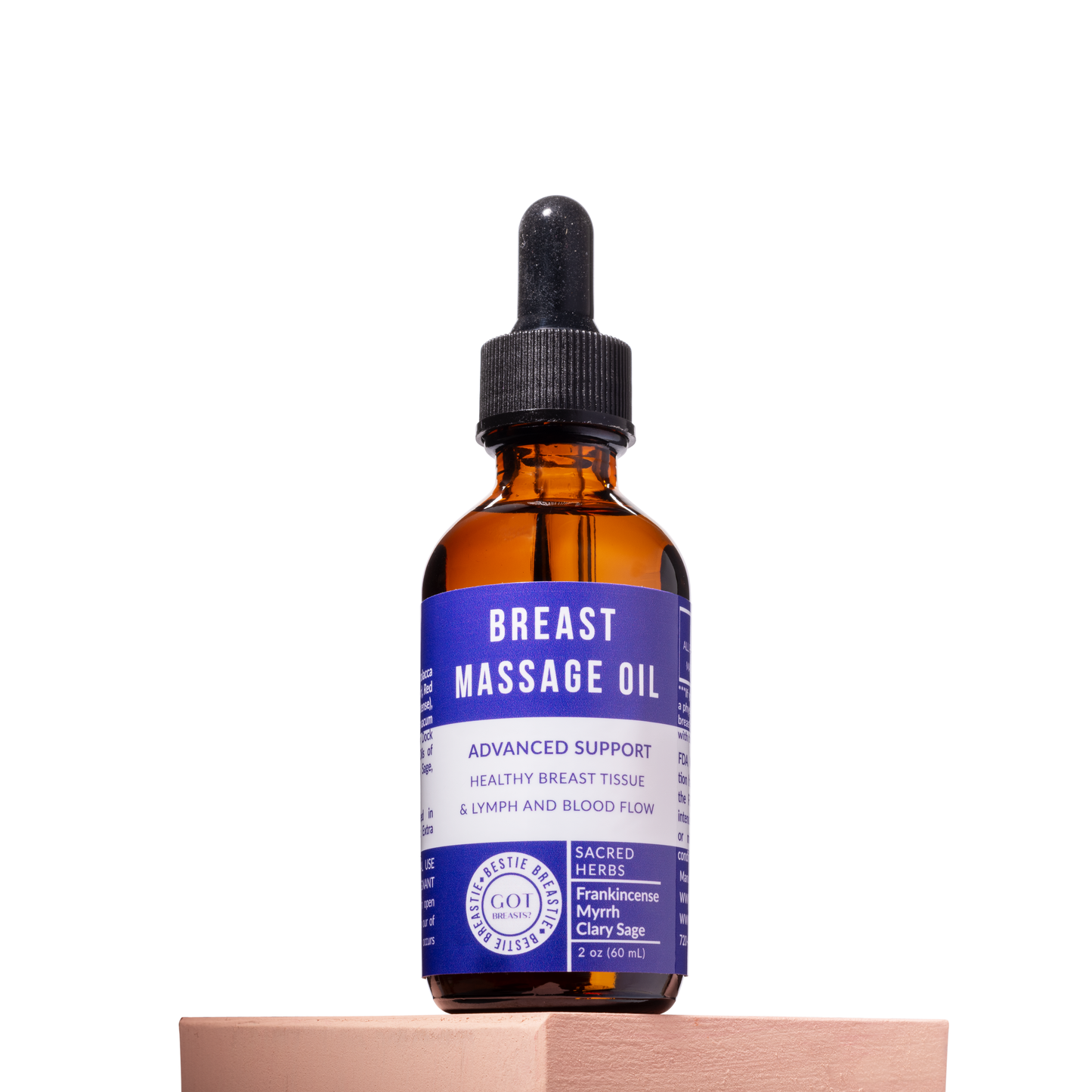 BREAST MASSAGE OILS - HERBAL LYMPH MOVING REMEDY