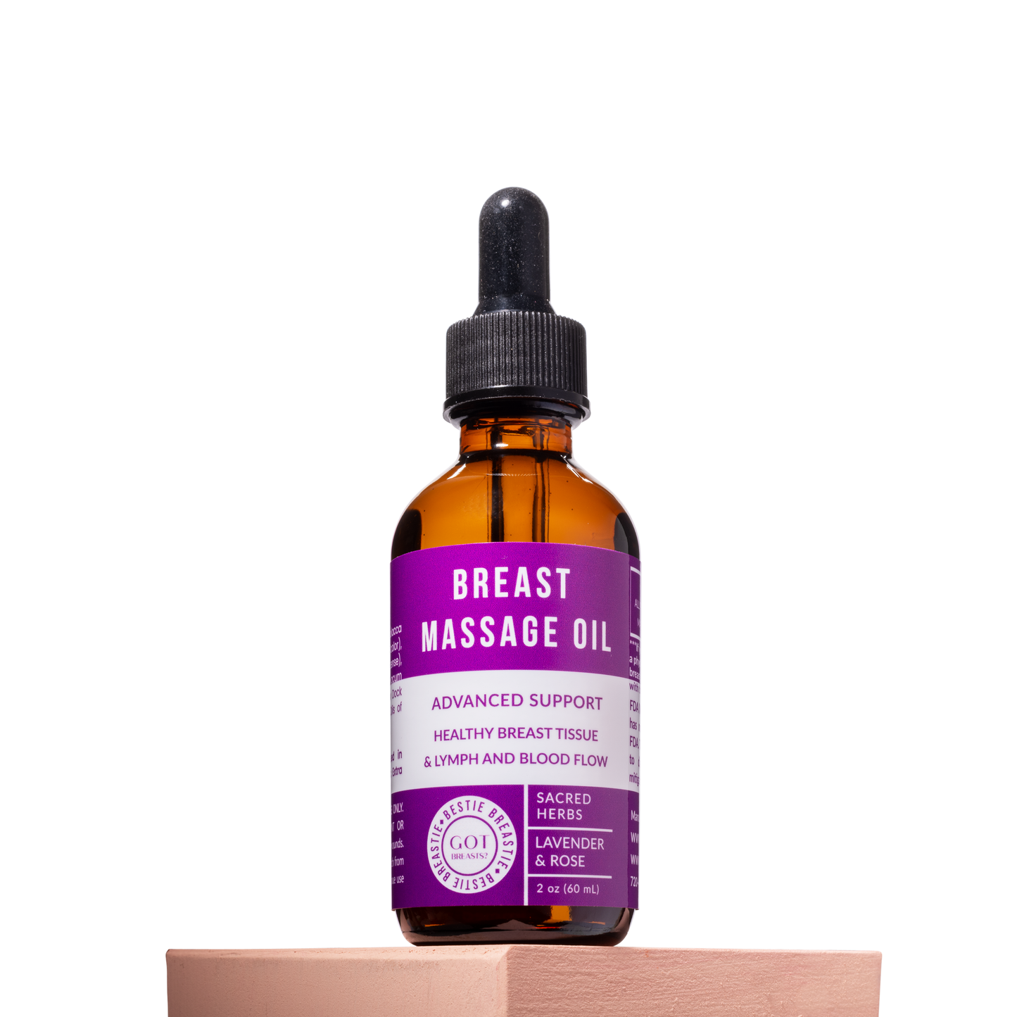 BREAST MASSAGE OILS - HERBAL LYMPH MOVING REMEDY