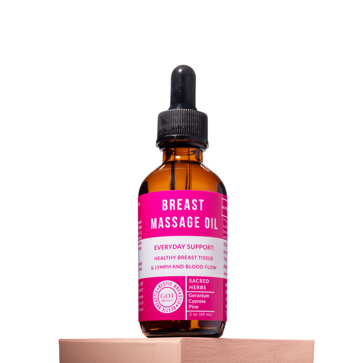 BREAST MASSAGE OILS - HERBAL LYMPH MOVING REMEDY